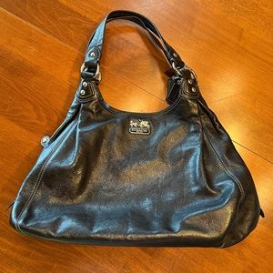 Coach Black Leather Bag